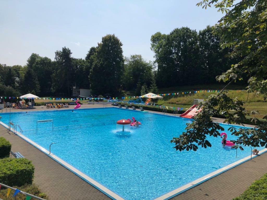 Ferienwohnungen Siebenlehn Am Romanus Freibad Exterior photo